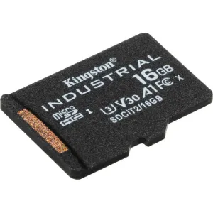 16Gb Microsdhc Industrial C10 A1 Pslc Card Single Pack W/O Adapter