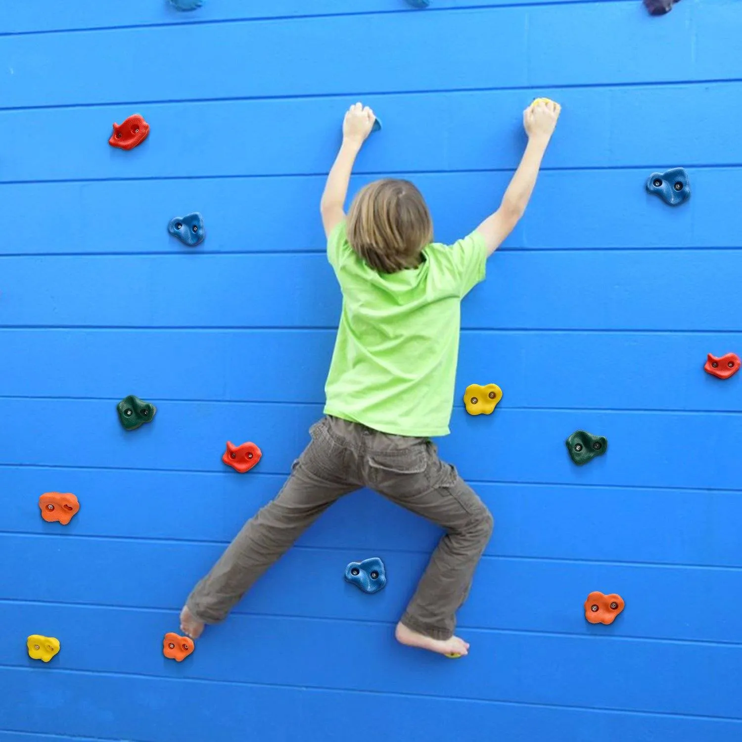20-Piece: Climbing Wall Holds Indoor Outdoor Playground Set