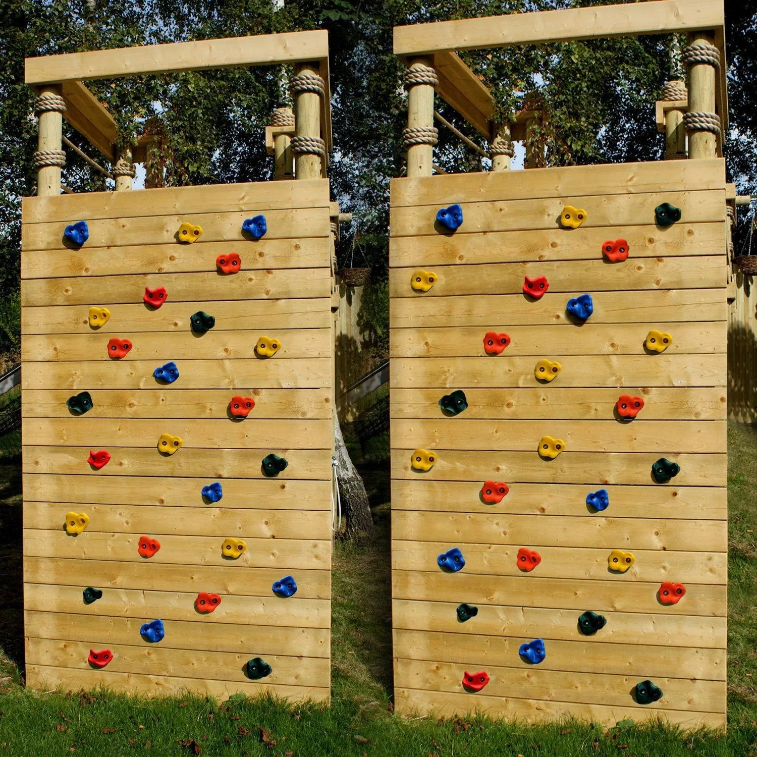 20-Piece: Climbing Wall Holds Indoor Outdoor Playground Set