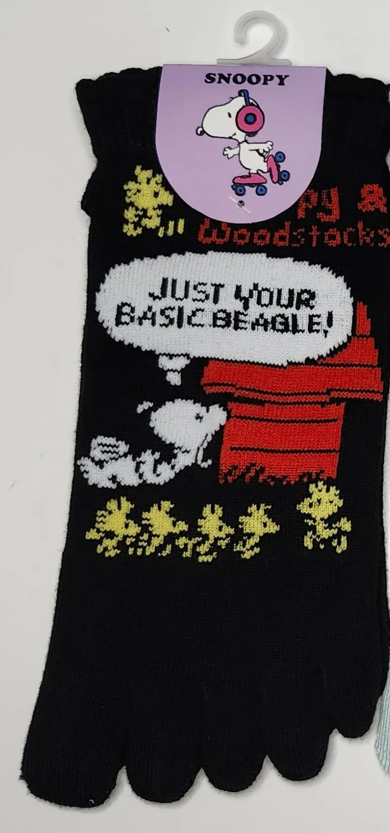 5 Toe Socks - Snoopy