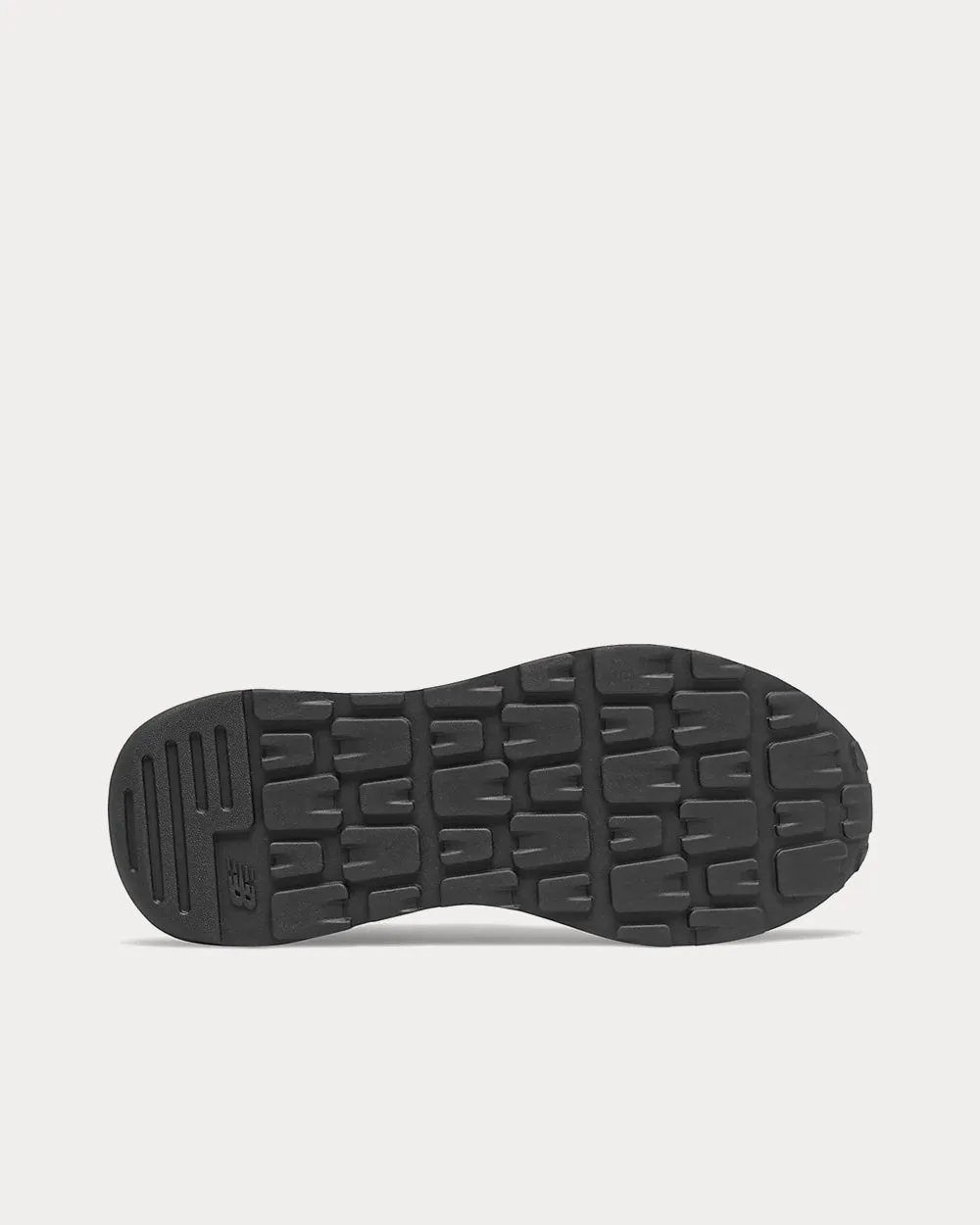57/40 Black with NB White Low Top Sneakers