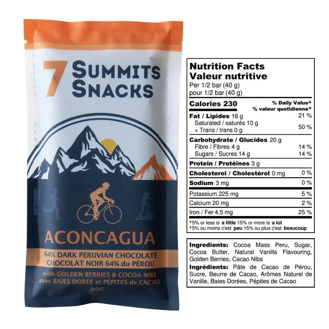 7 Summits Snacks Aconcagua Superfood Bar