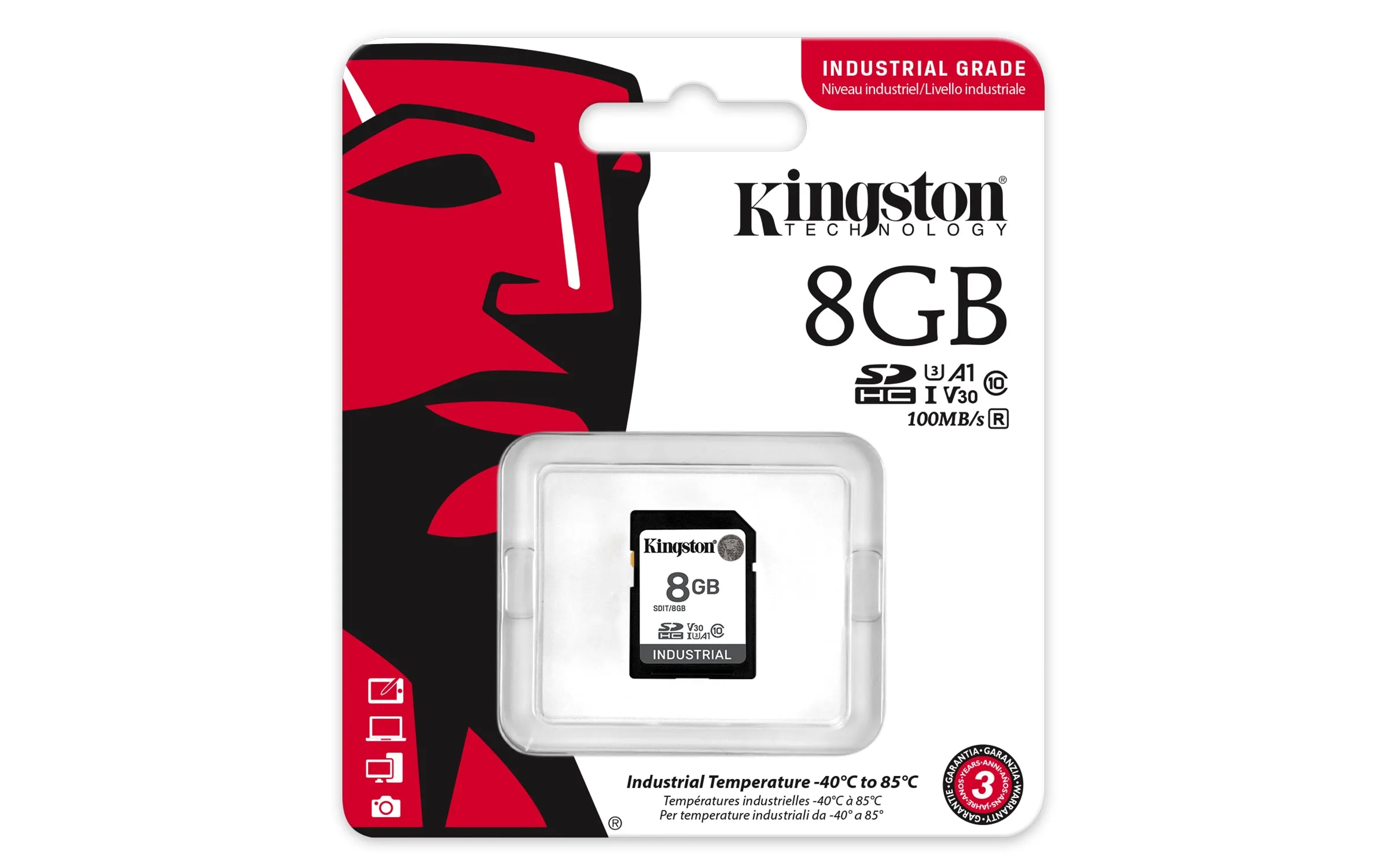 8Gb Sdhc Industrial C10