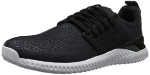 adidas Men's Adicross Bounce Golf Shoe, Black/White, 10.5 M US