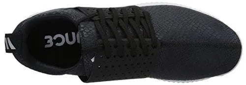 adidas Men's Adicross Bounce Golf Shoe, Black/White, 10.5 M US