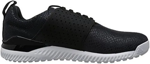 adidas Men's Adicross Bounce Golf Shoe, Black/White, 10.5 M US