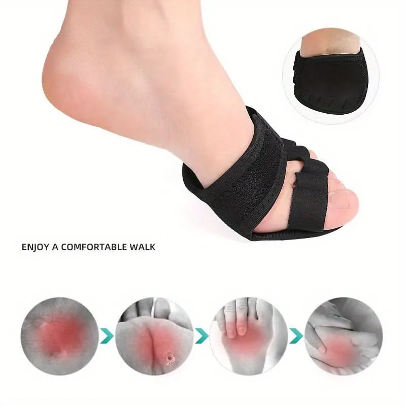 Adjustable Metatarsal Forefoot Pads for Bunion Relief