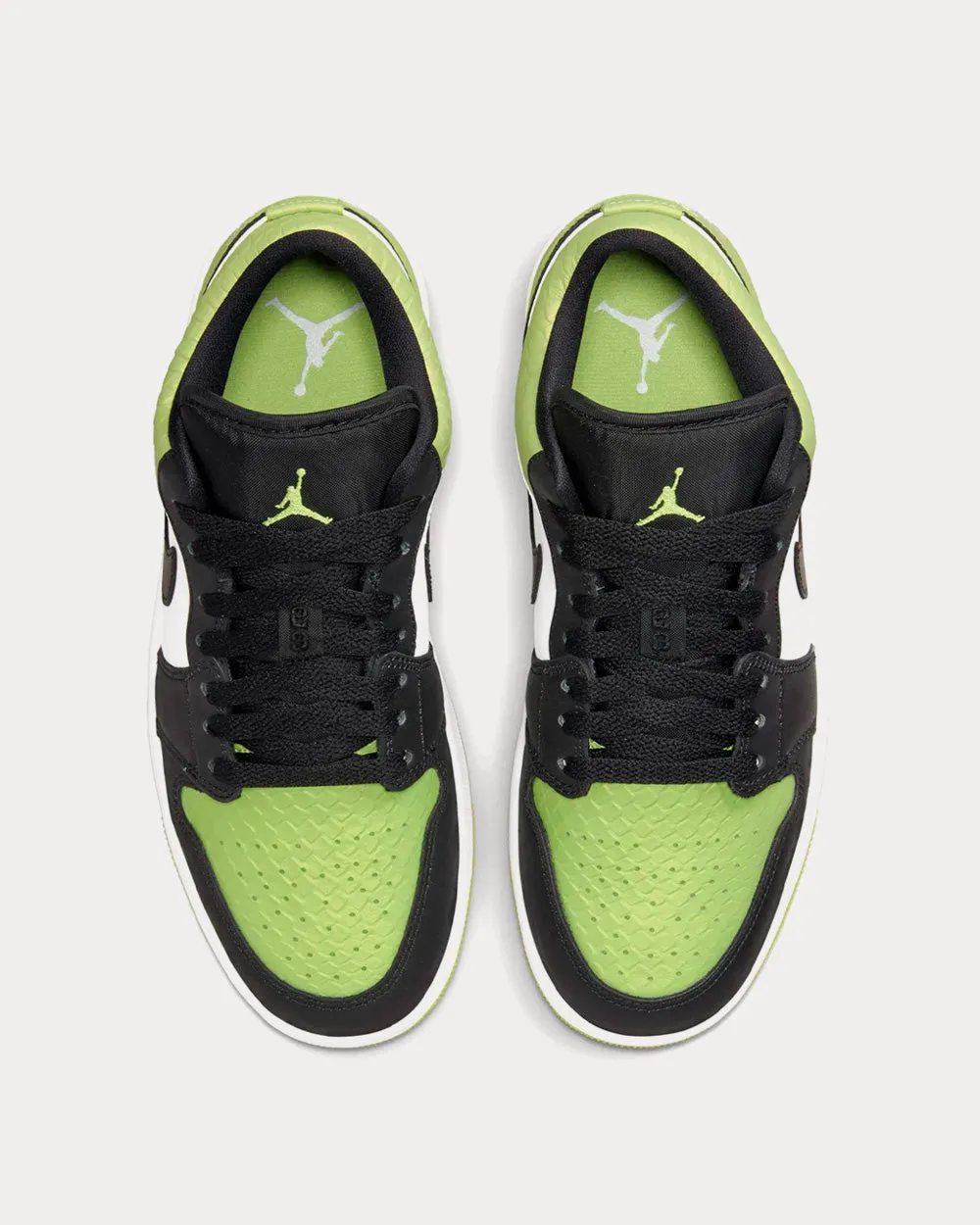 Air Jordan 1 Low SE Vivid Green / Black / White Low Top Sneakers