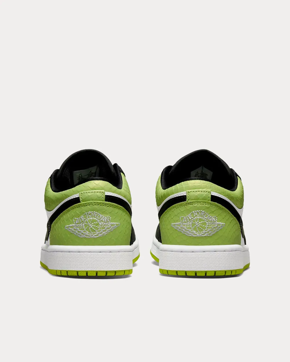 Air Jordan 1 Low SE Vivid Green / Black / White Low Top Sneakers