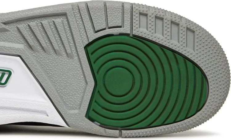 Air Jordan 3 Retro GS Pine Green, black