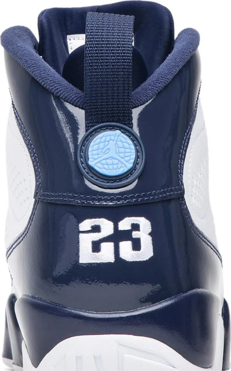 Air Jordan 9 Retro UNC sneakers, blue