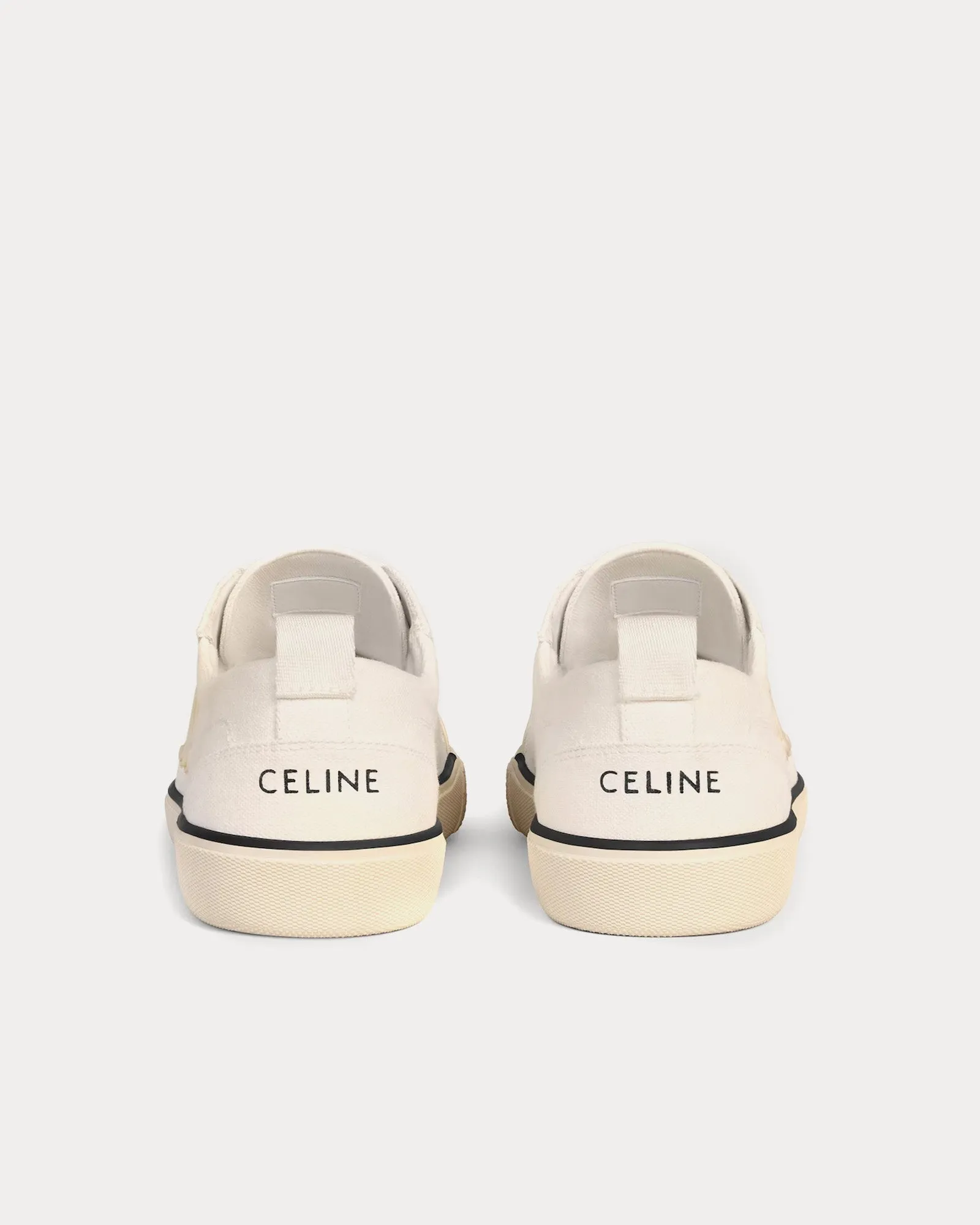 Alan Triomphe in Canvas Optic White Low Top Sneakers