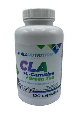 Allnutrition CLA   L-Carnitine   Green Tea - 120 caps