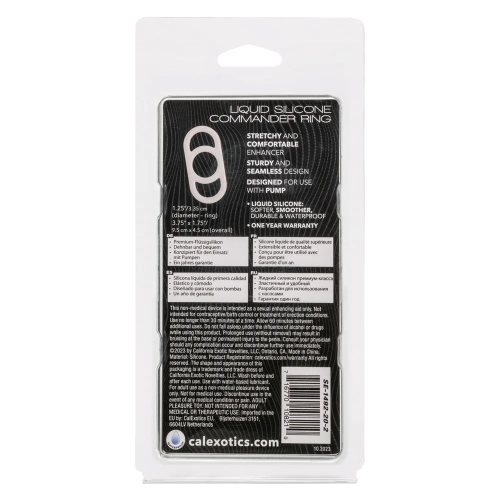 Alpha™ Liquid Silicone Commander Ring