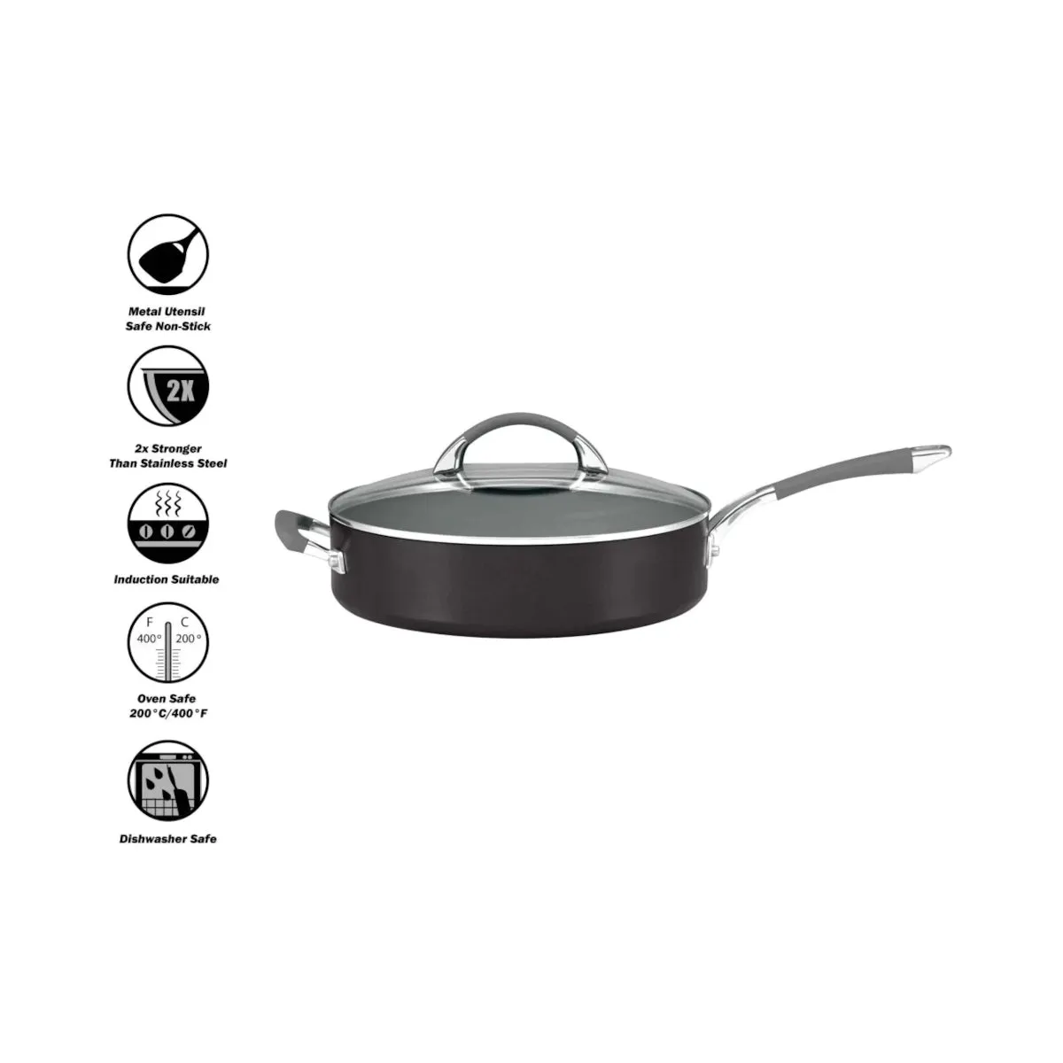 Anolon Endurance  Nonstick Induction Covered Saute 30cm (4.7L)