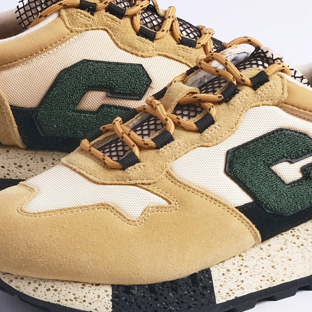 Atlanta Sneakers (White/Beige/Green)