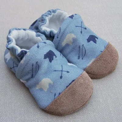 Bear and Arrow Organic Baby Slippers