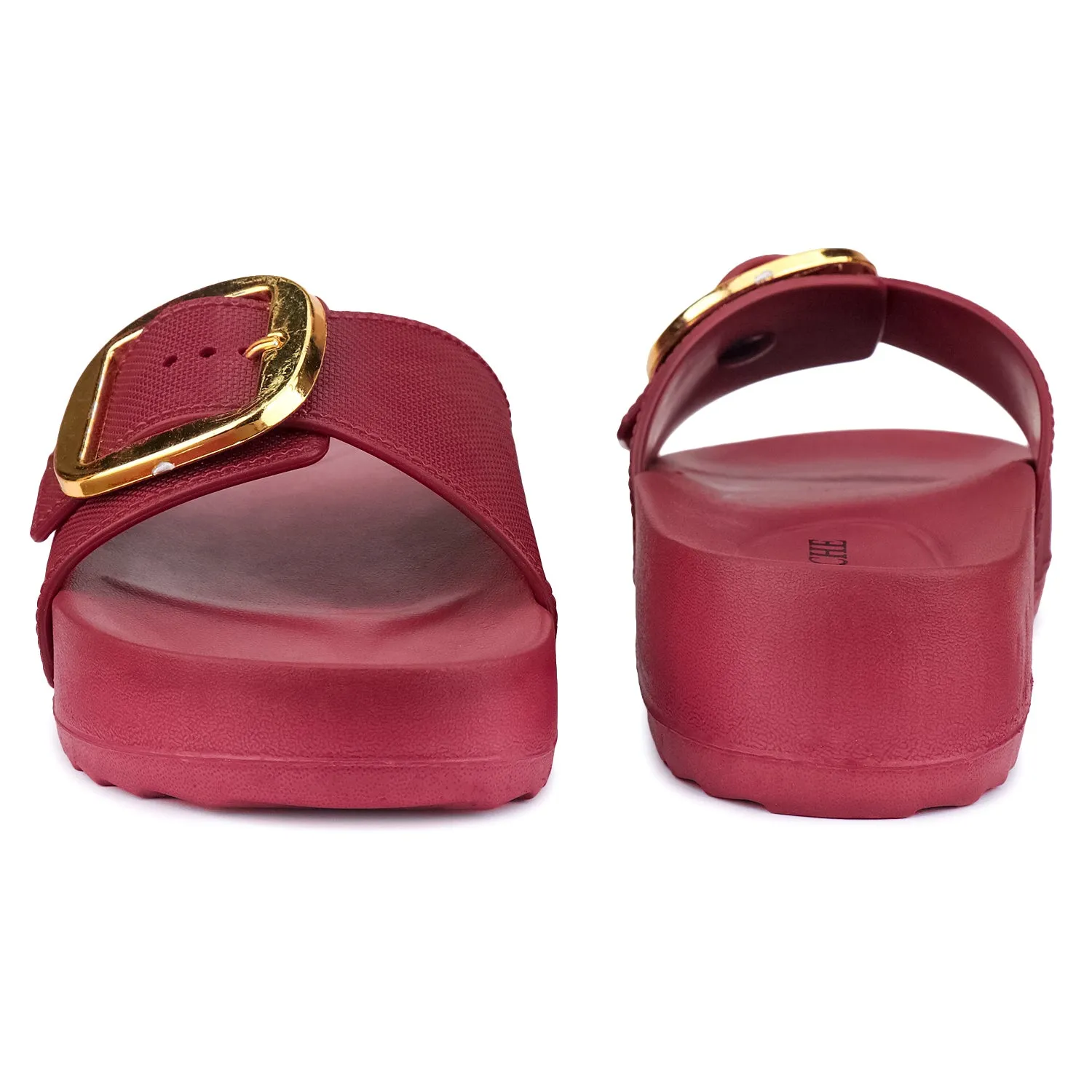 Bersache Extra Soft Classic Casual with  Regular wear with Ultra Soft & Flexibility Technology Flip Flop for Women's & Girl's (6183-Maroon)