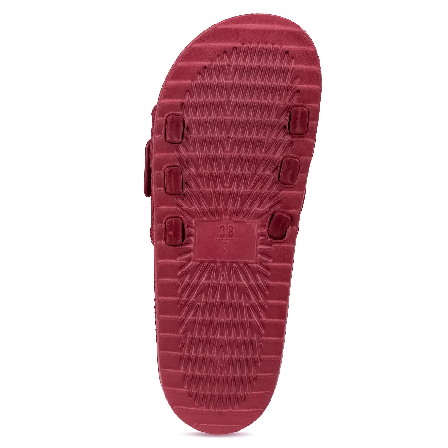 Bersache Extra Soft Classic Casual with  Regular wear with Ultra Soft & Flexibility Technology Flip Flop for Women's & Girl's (6183-Maroon)