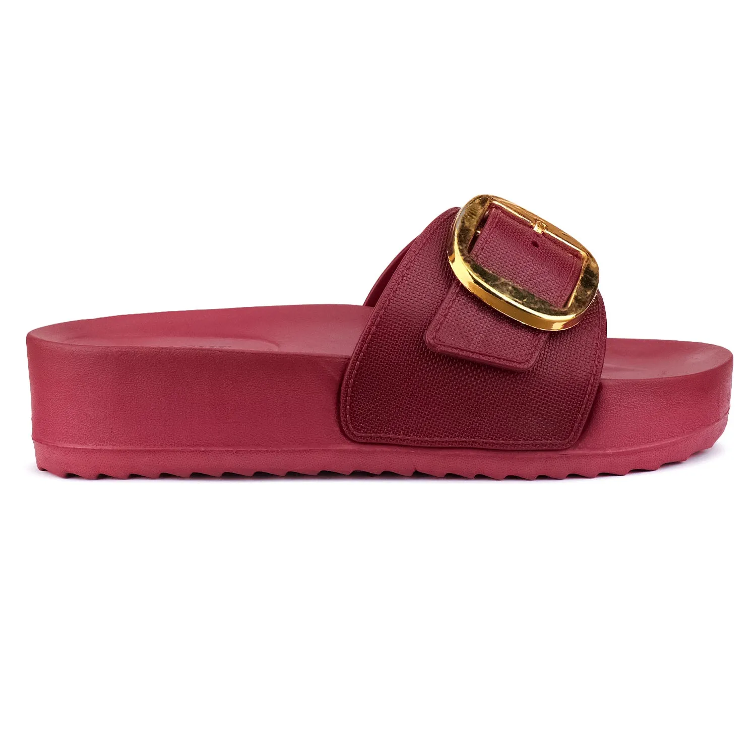 Bersache Extra Soft Classic Casual with  Regular wear with Ultra Soft & Flexibility Technology Flip Flop for Women's & Girl's (6183-Maroon)