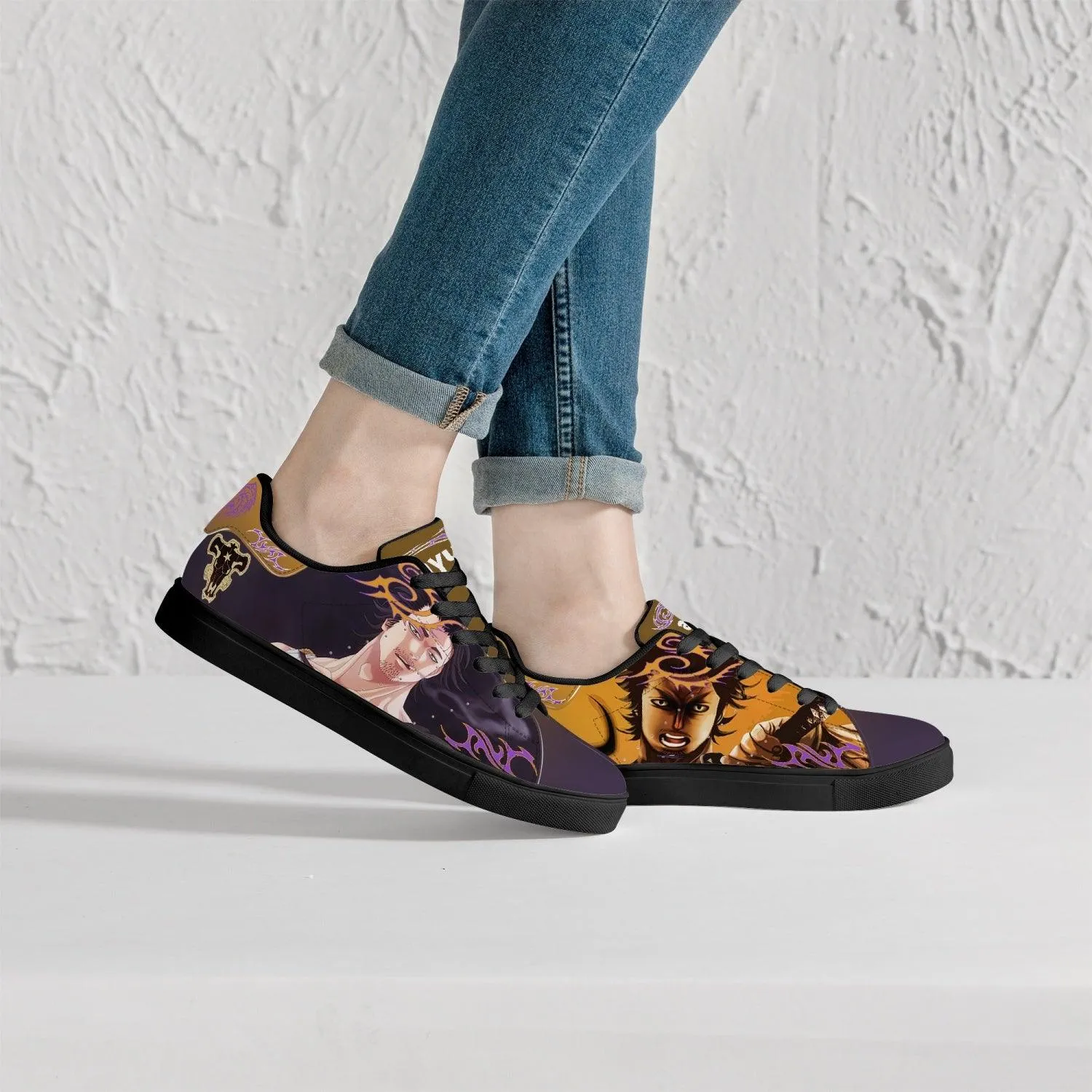 Black Clover Yami Sukehiro Skate Anime Shoes