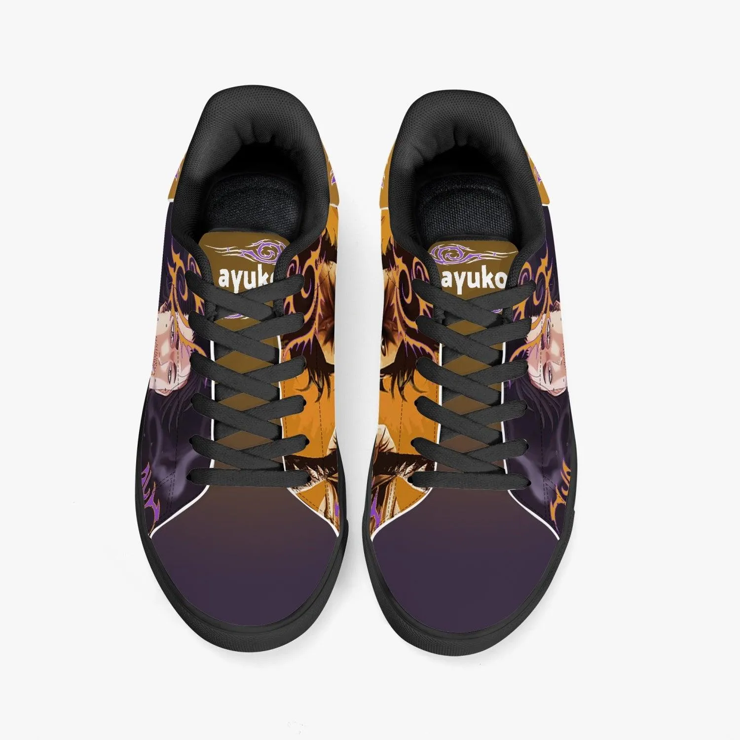 Black Clover Yami Sukehiro Skate Anime Shoes