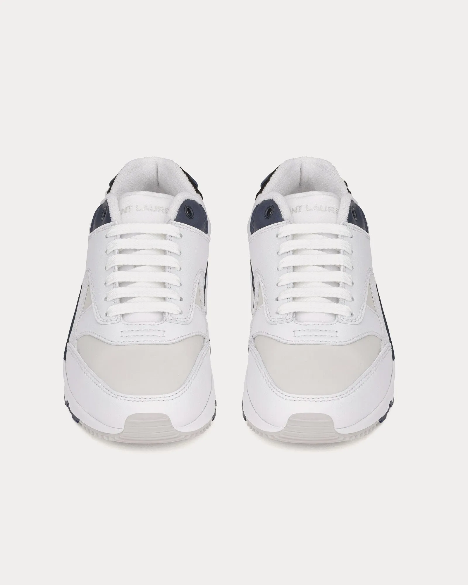 Bump Smooth Leather White / North Sea Low Top Sneakers