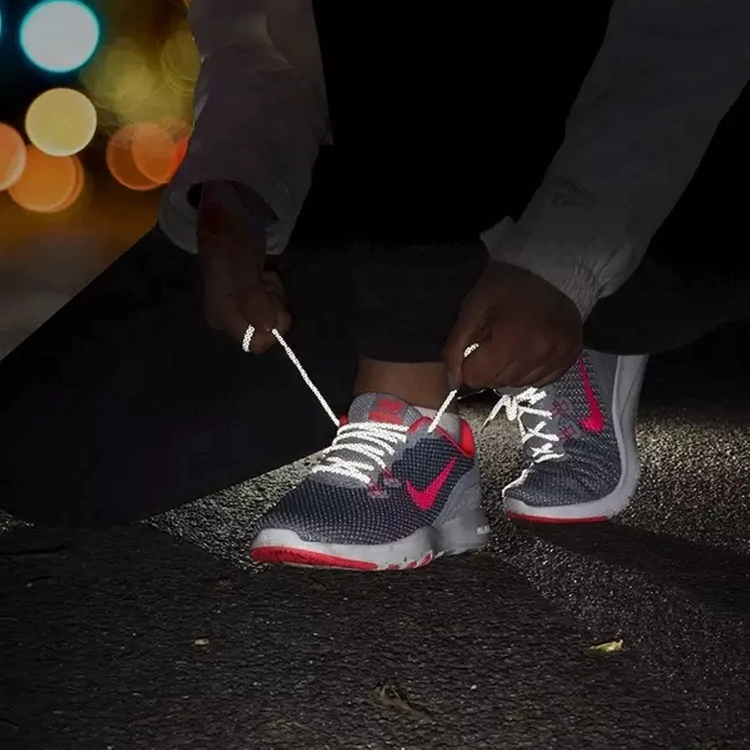 Candy Pink | Round Reflective Laces