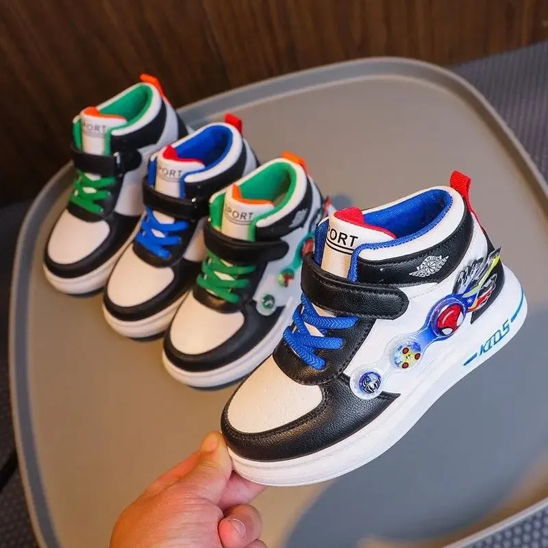 Casual Spider Man Printed Sneakers