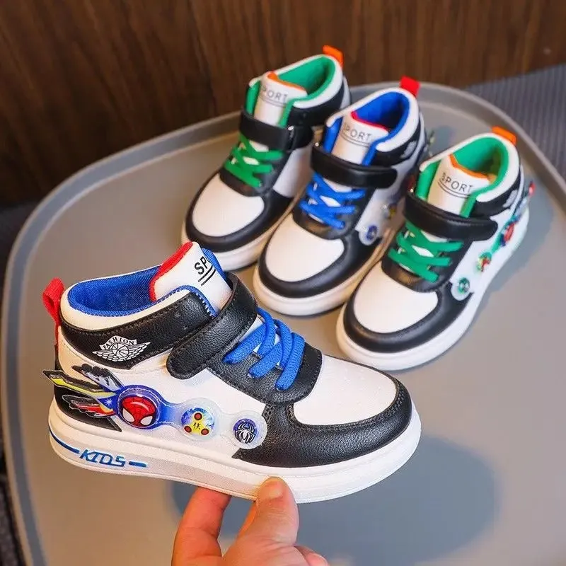 Casual Spider Man Printed Sneakers