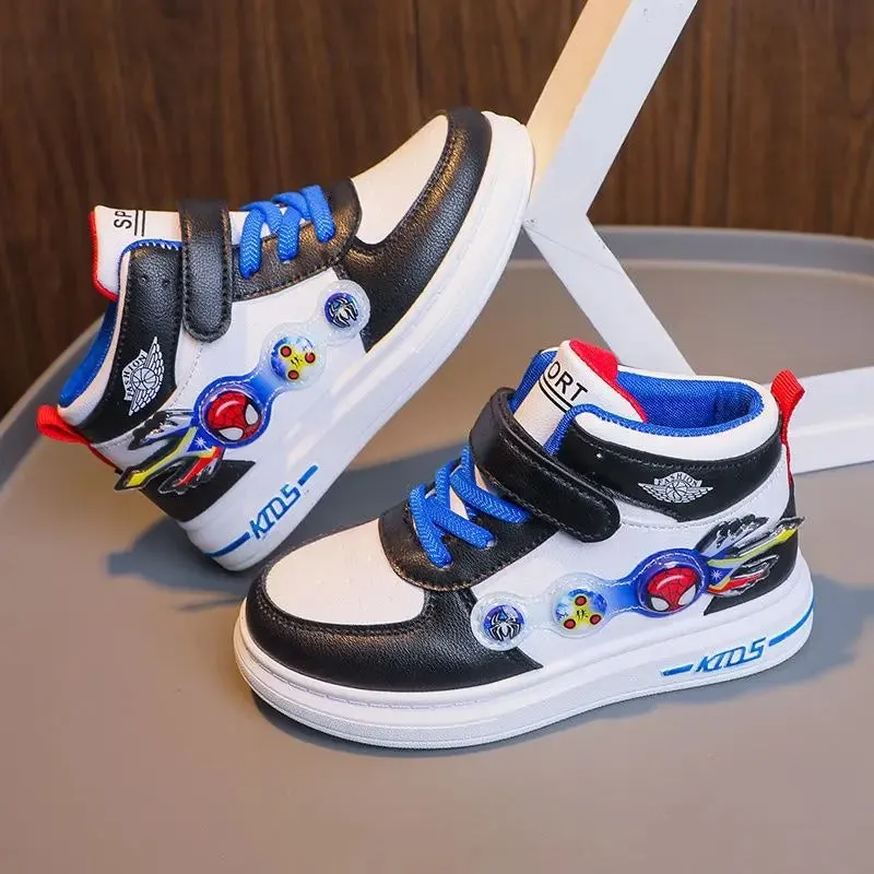 Casual Spider Man Printed Sneakers