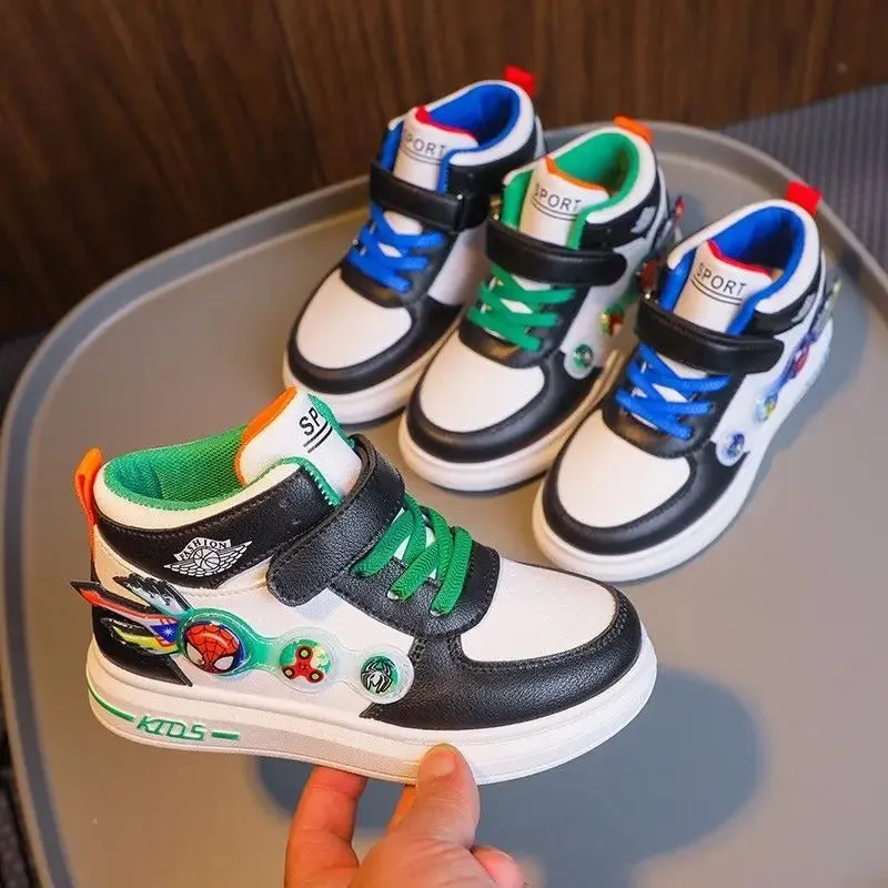 Casual Spider Man Printed Sneakers