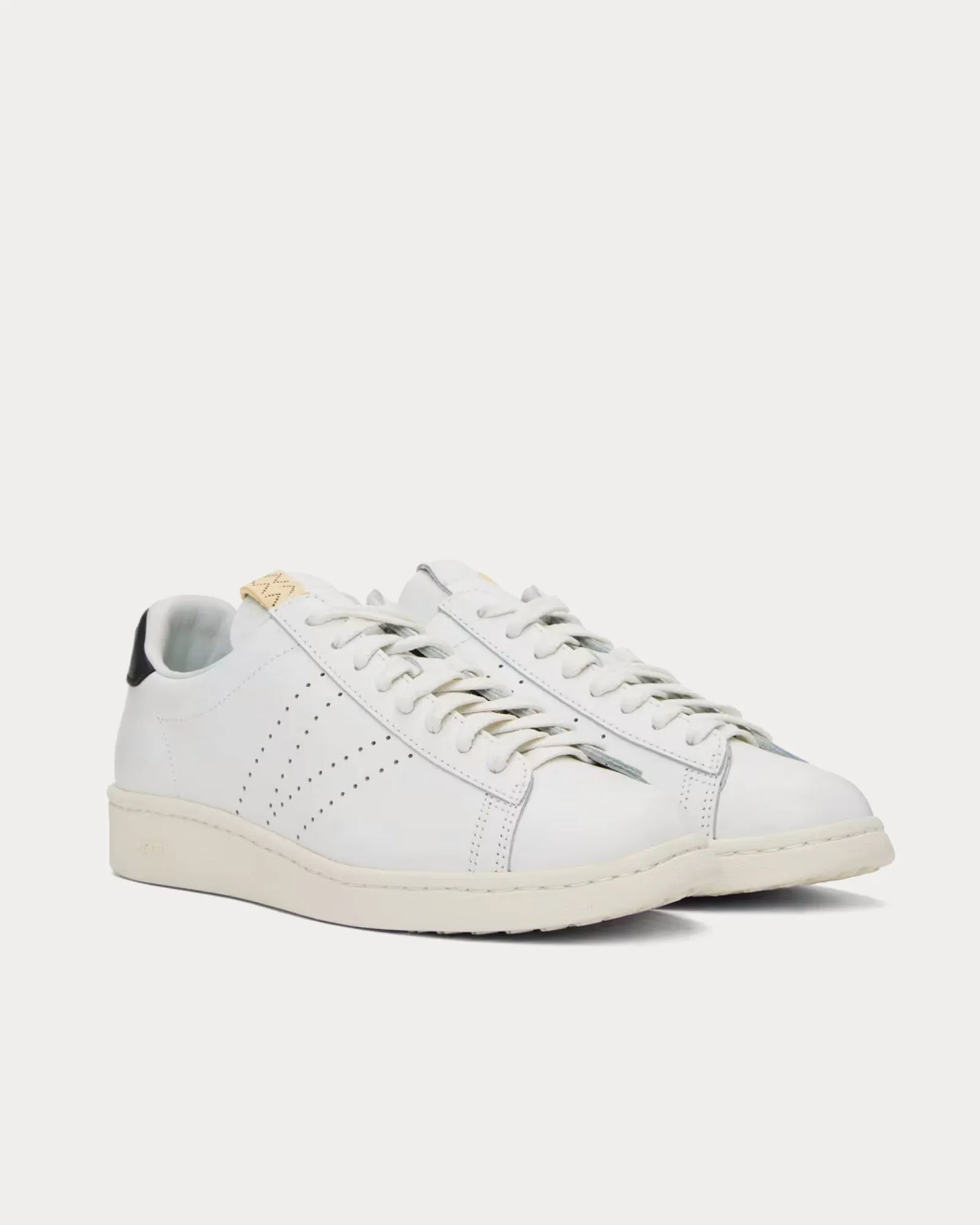 Corda Folk White / Black Low Top Sneakers