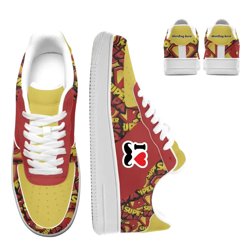 Customized Airforce 1 low for back to school gift for children, Colorfull personalized sneakers, AFL-C0601