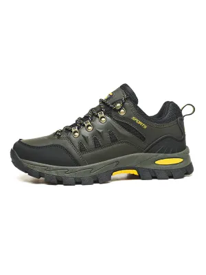DopeStride™ zwart groene waterdichte Orthopedische wandelschoenen