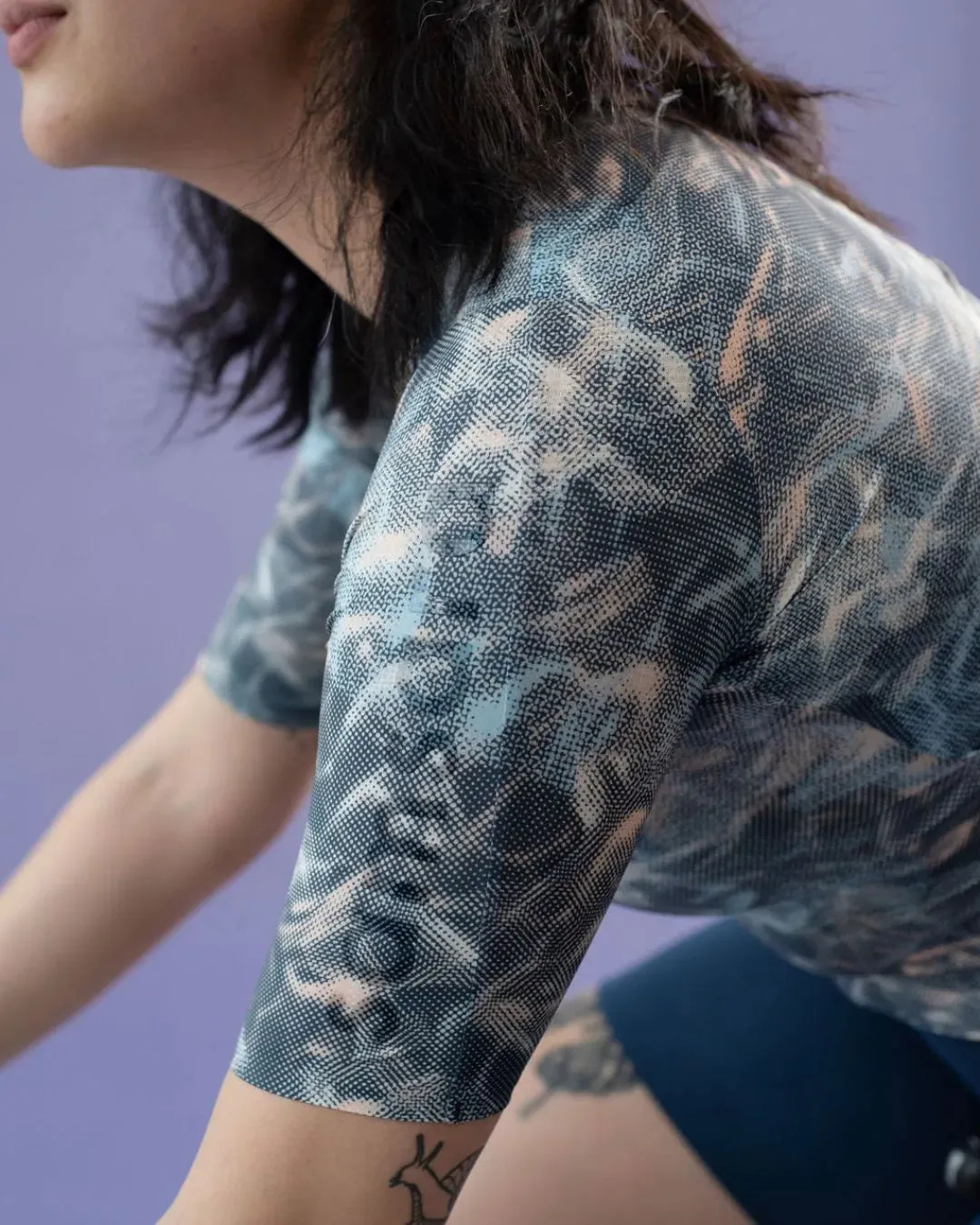 Endurance Cycling Jersey - Digital Haze