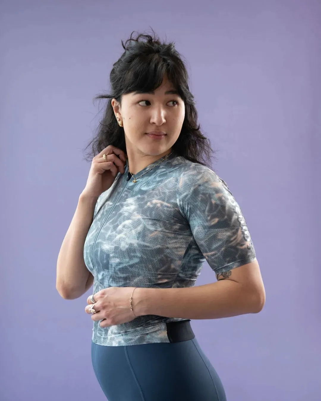 Endurance Cycling Jersey - Digital Haze