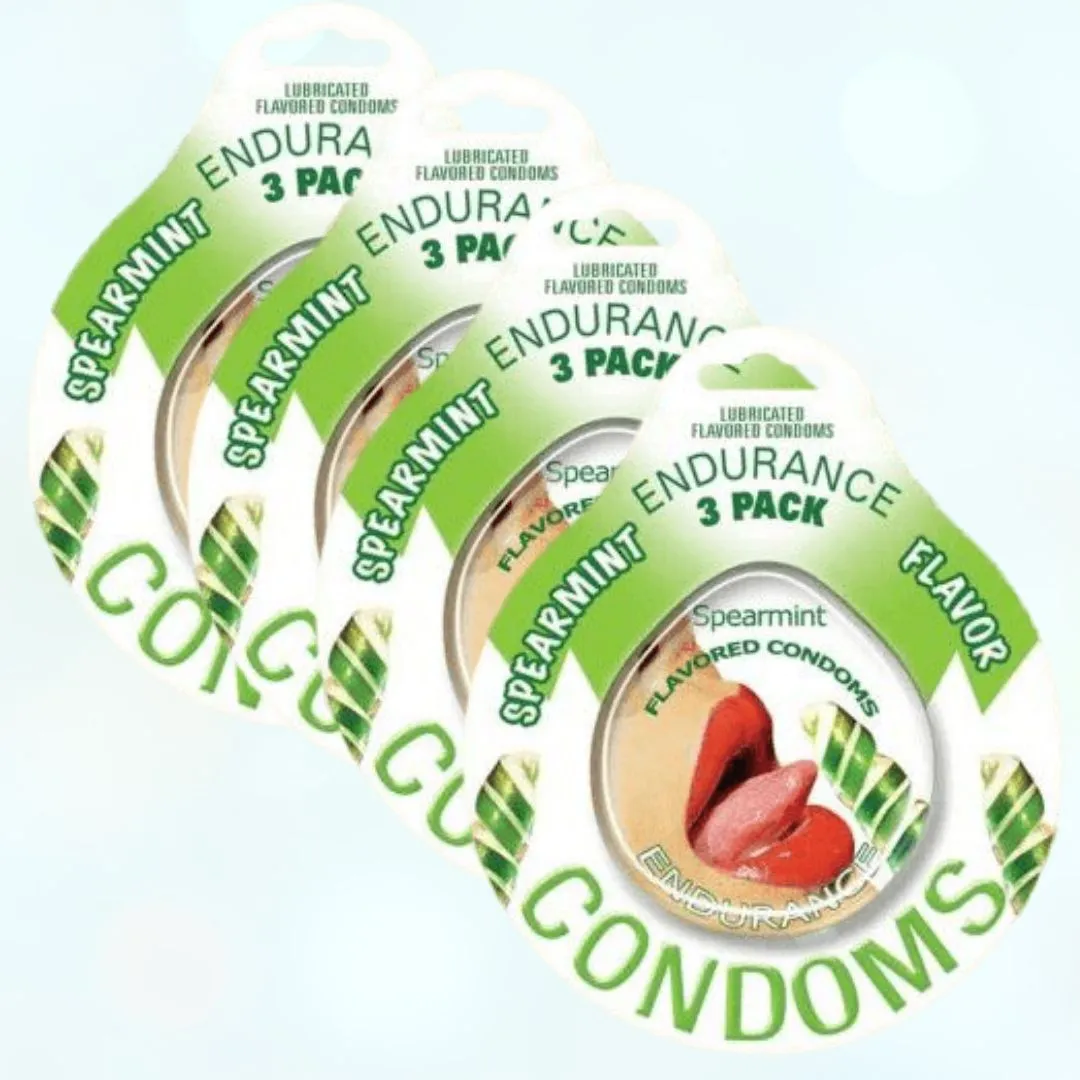 Endurance Spearmint-Flavored Condoms