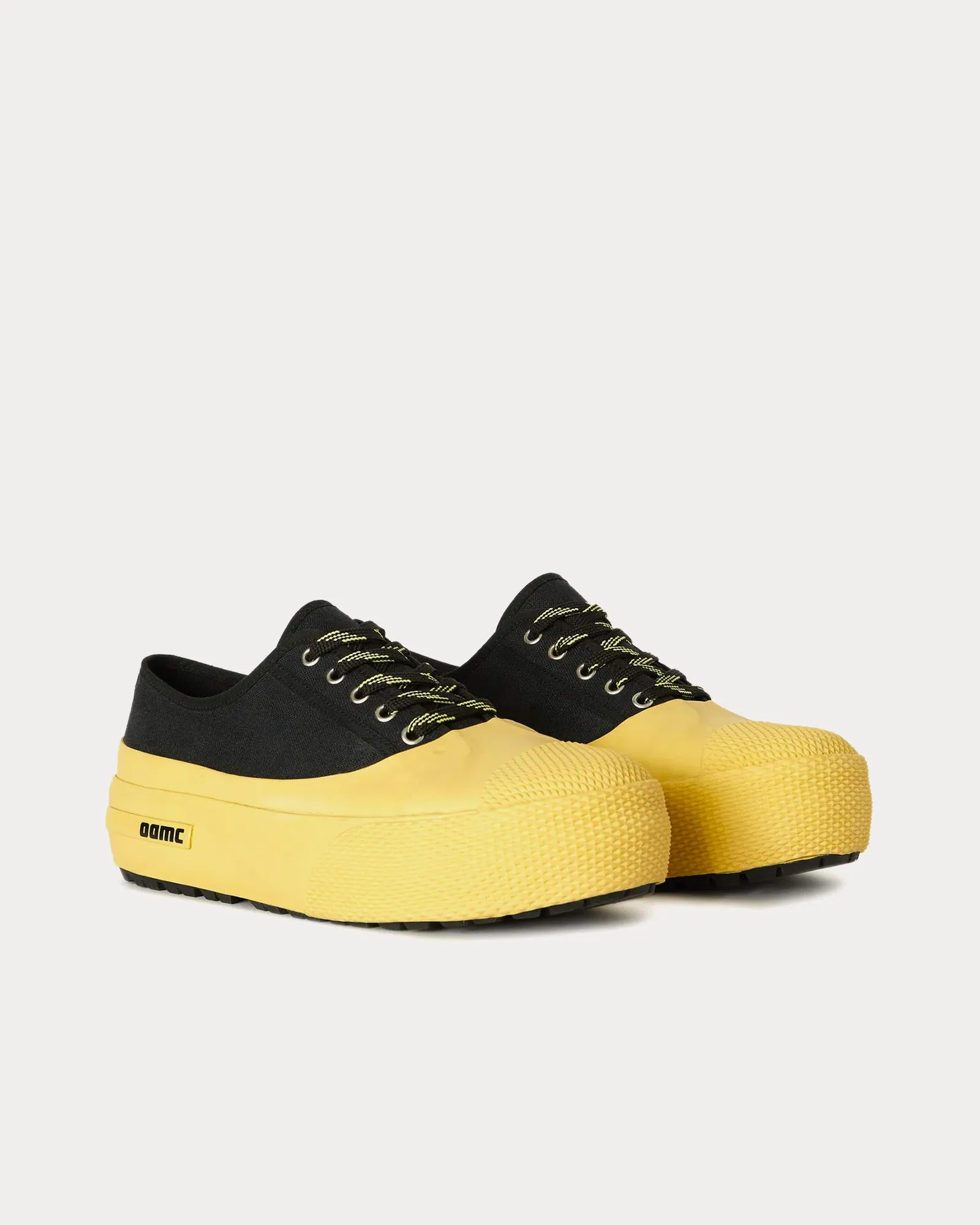 Exped Vulcanized Yellow / Black Low Top Sneakers