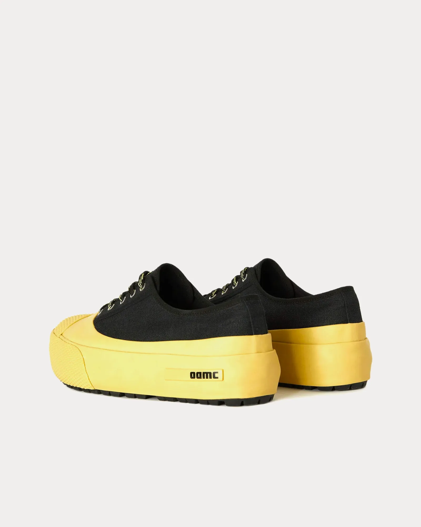 Exped Vulcanized Yellow / Black Low Top Sneakers