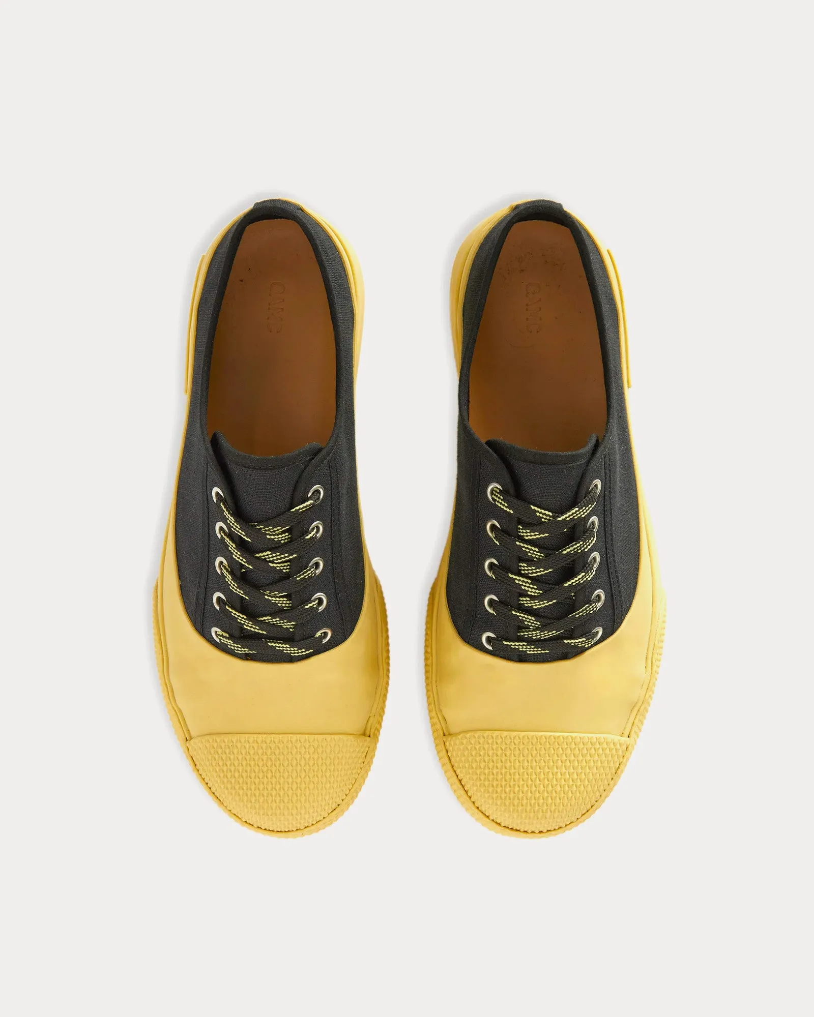 Exped Vulcanized Yellow / Black Low Top Sneakers