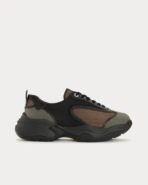 Faber Brown Low Top Sneakers