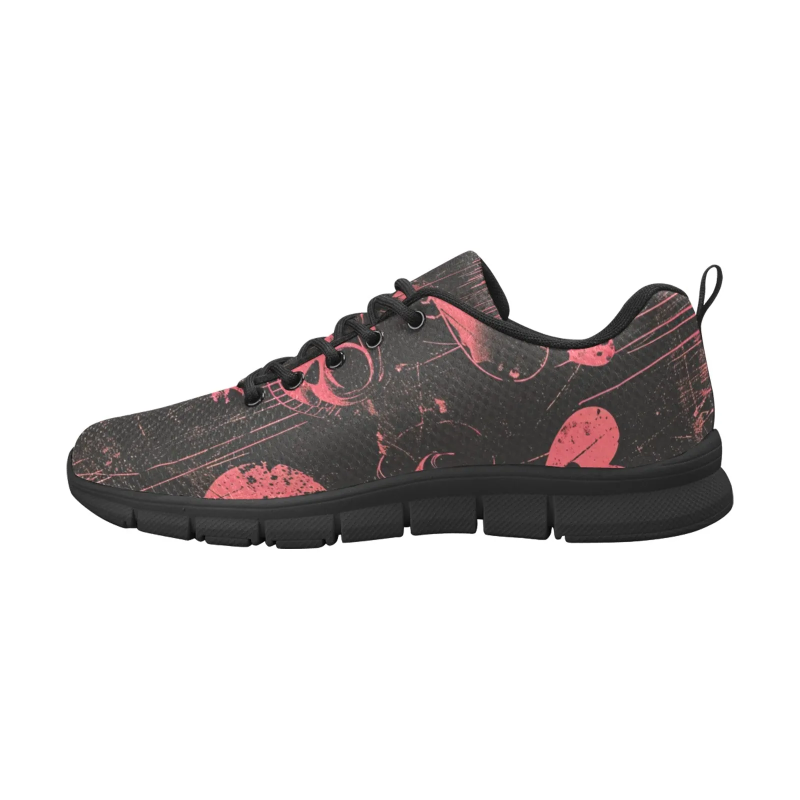 Faded Gothic Breathable Sneakers