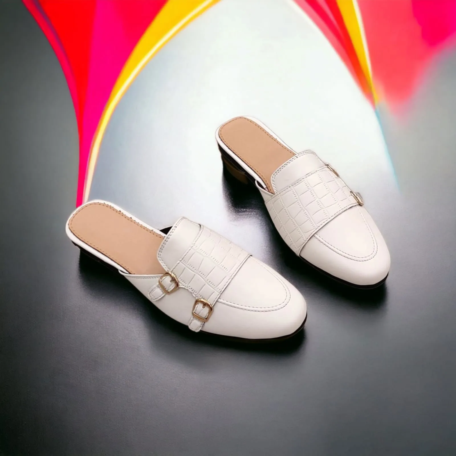 Fashion Monk Strap Mules For Men