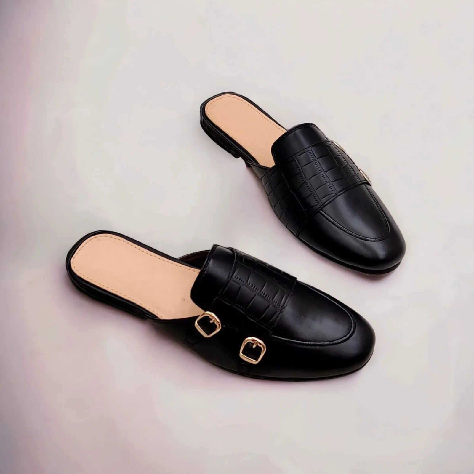 Fashion Monk Strap Mules For Men