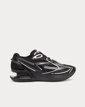 First 1 Fabric Black Low Top Sneakers