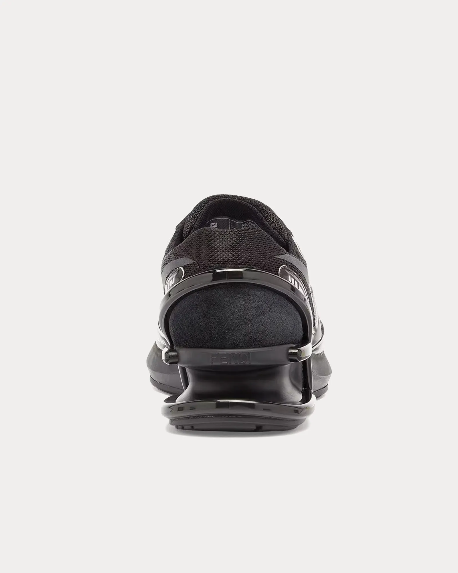 First 1 Fabric Black Low Top Sneakers