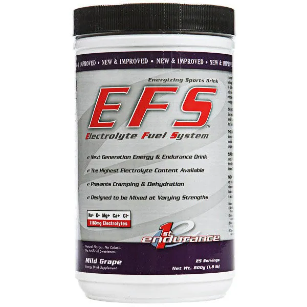 First Endurance - EFS Electrolyte Drink - 25 Servings