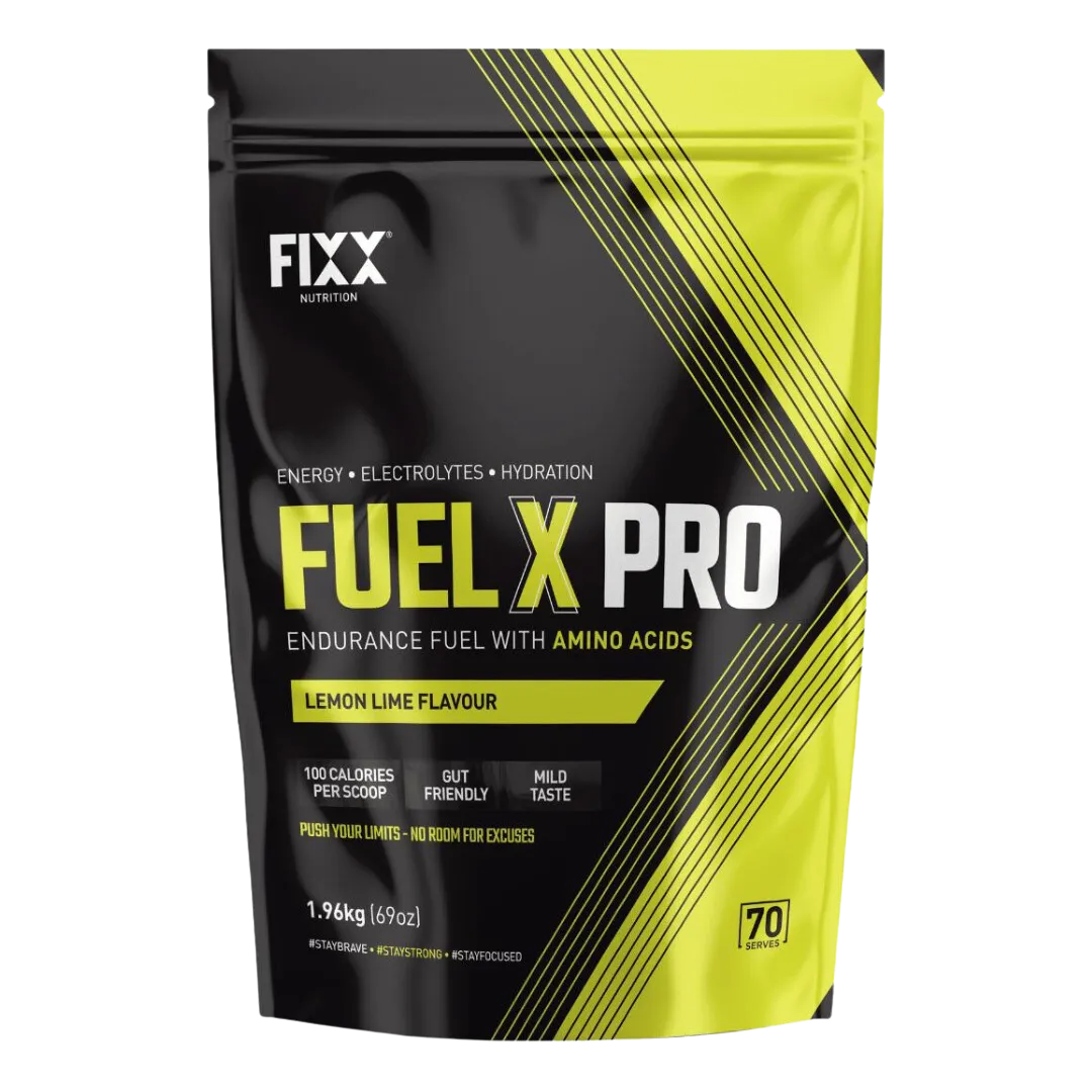 Fixx Nutrition - Fuel X Pro Endurance Drink Mix Bag - Lemon Lime (1.96kg)