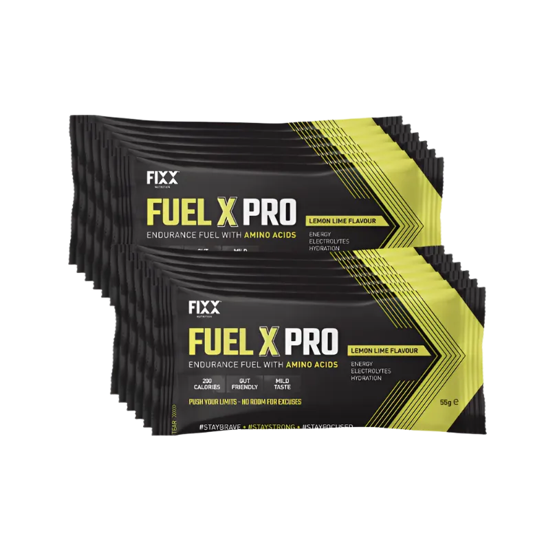 Fixx Nutrition - Fuel X Pro Endurance Fuel - Sachets - Lemon Lime